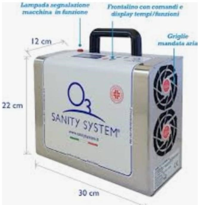 Sanitificazione Ozono Corona Virus